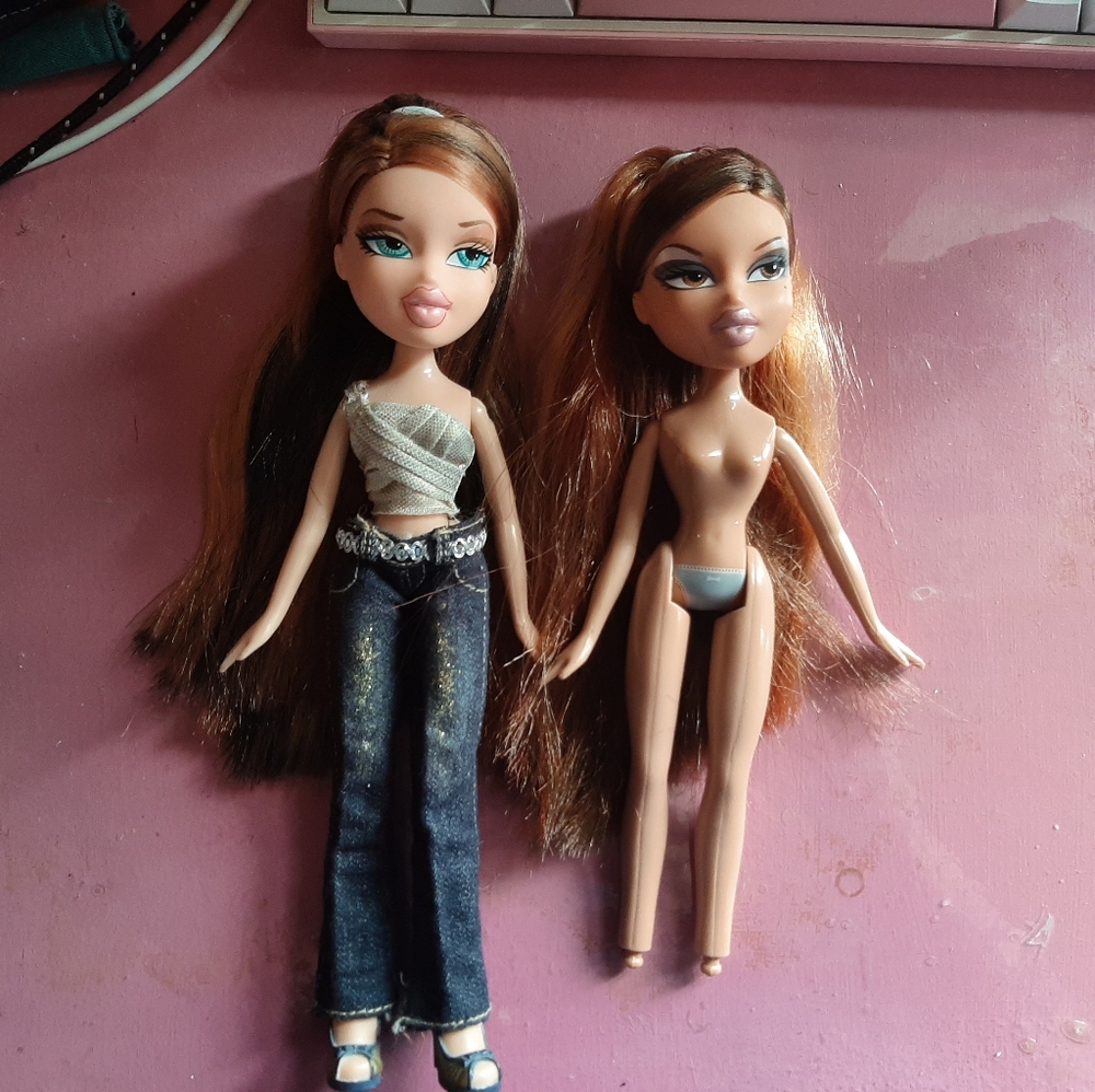 Bratz magic hair lot